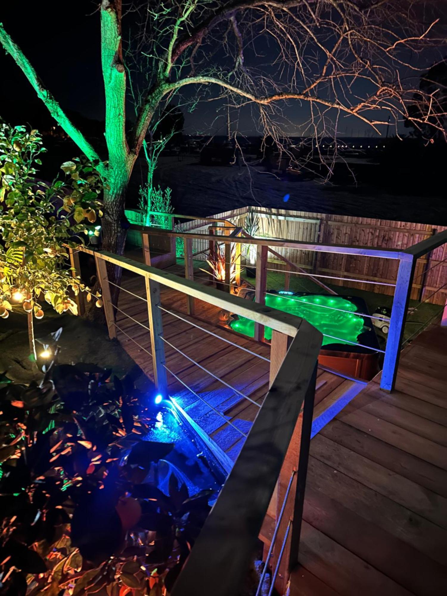 Chalet Et Jaccuzy Sur La Plage Бискаррос Экстерьер фото