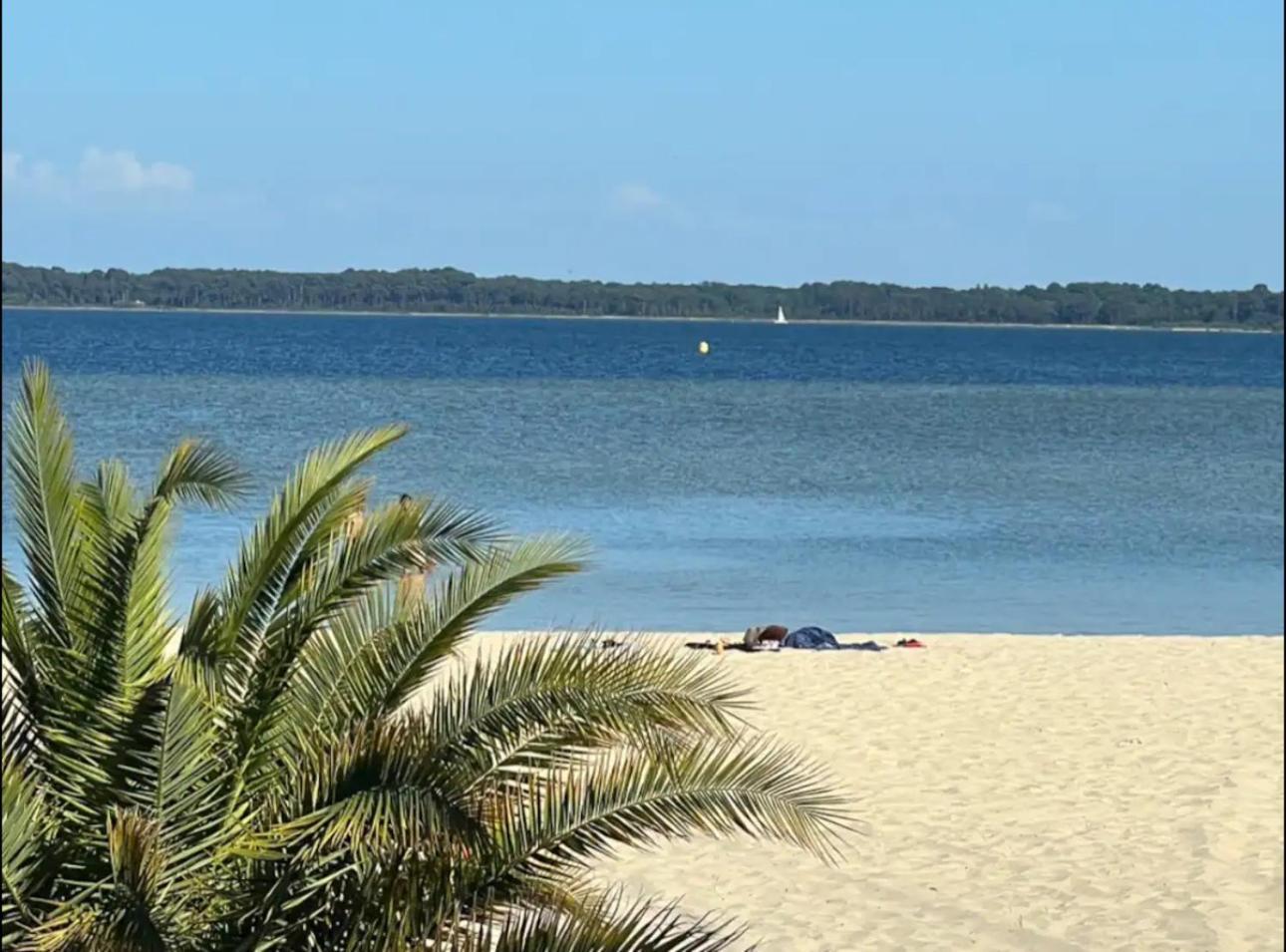 Chalet Et Jaccuzy Sur La Plage Бискаррос Экстерьер фото